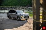 Lexus LX570 on Vossen Wheels (HF-3) (Nebula Gray Pearl) 2019 года